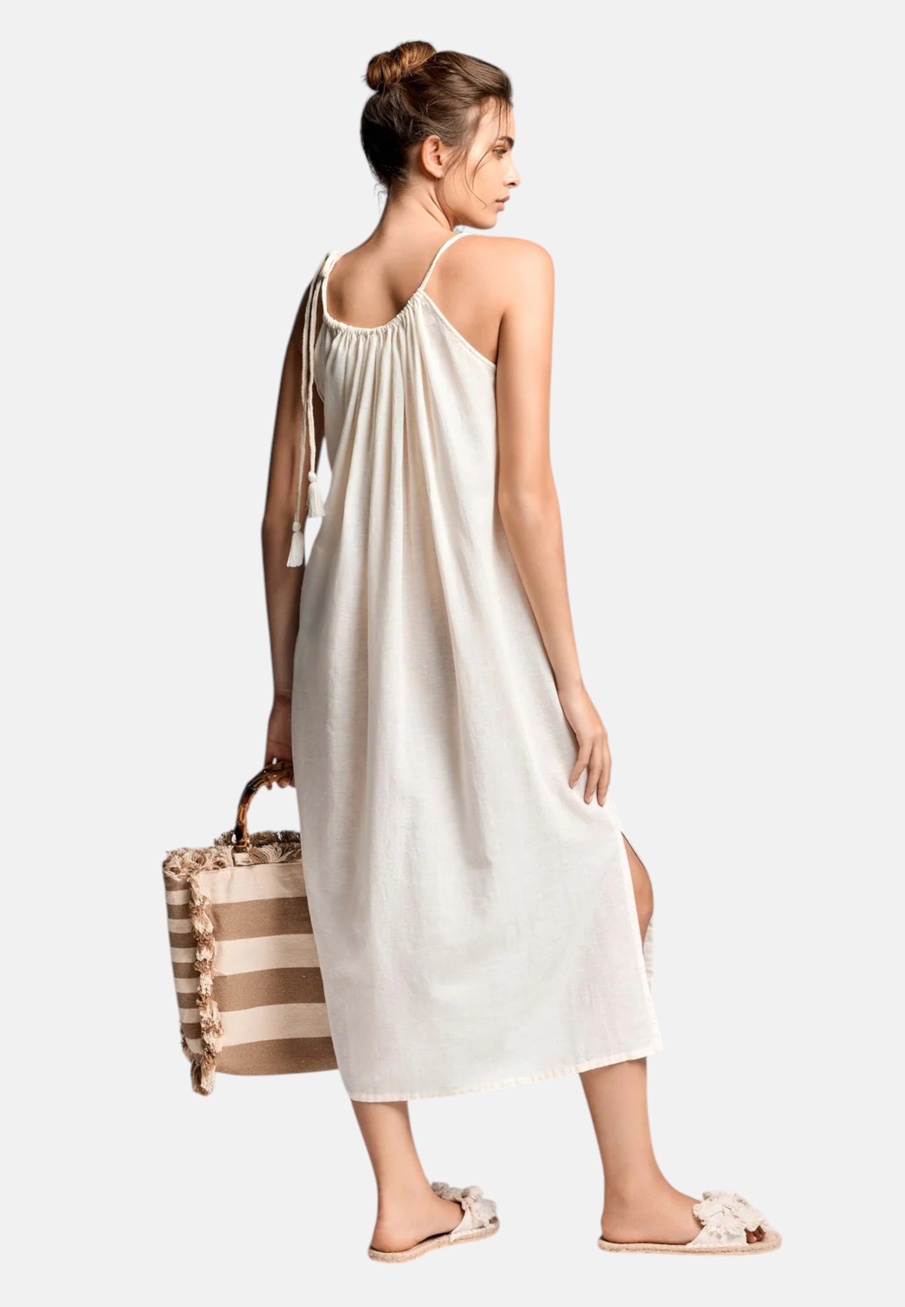 Borsa a Mano Donna Iconique Beige