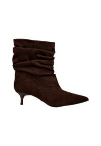 Tronchetto da Donna Scamosciato Gold&Gold Marrone