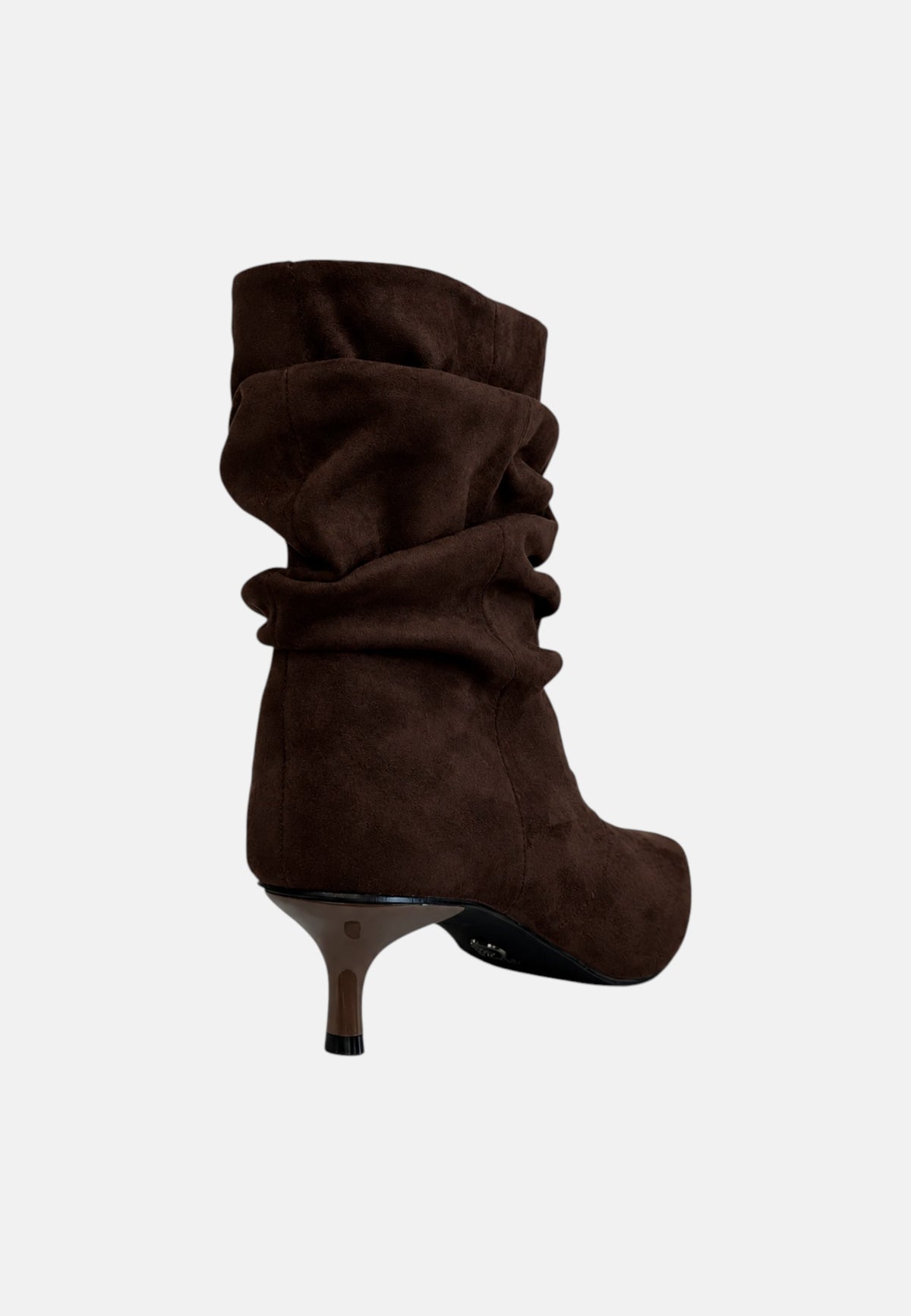 Tronchetto da Donna Scamosciato Gold&Gold Marrone