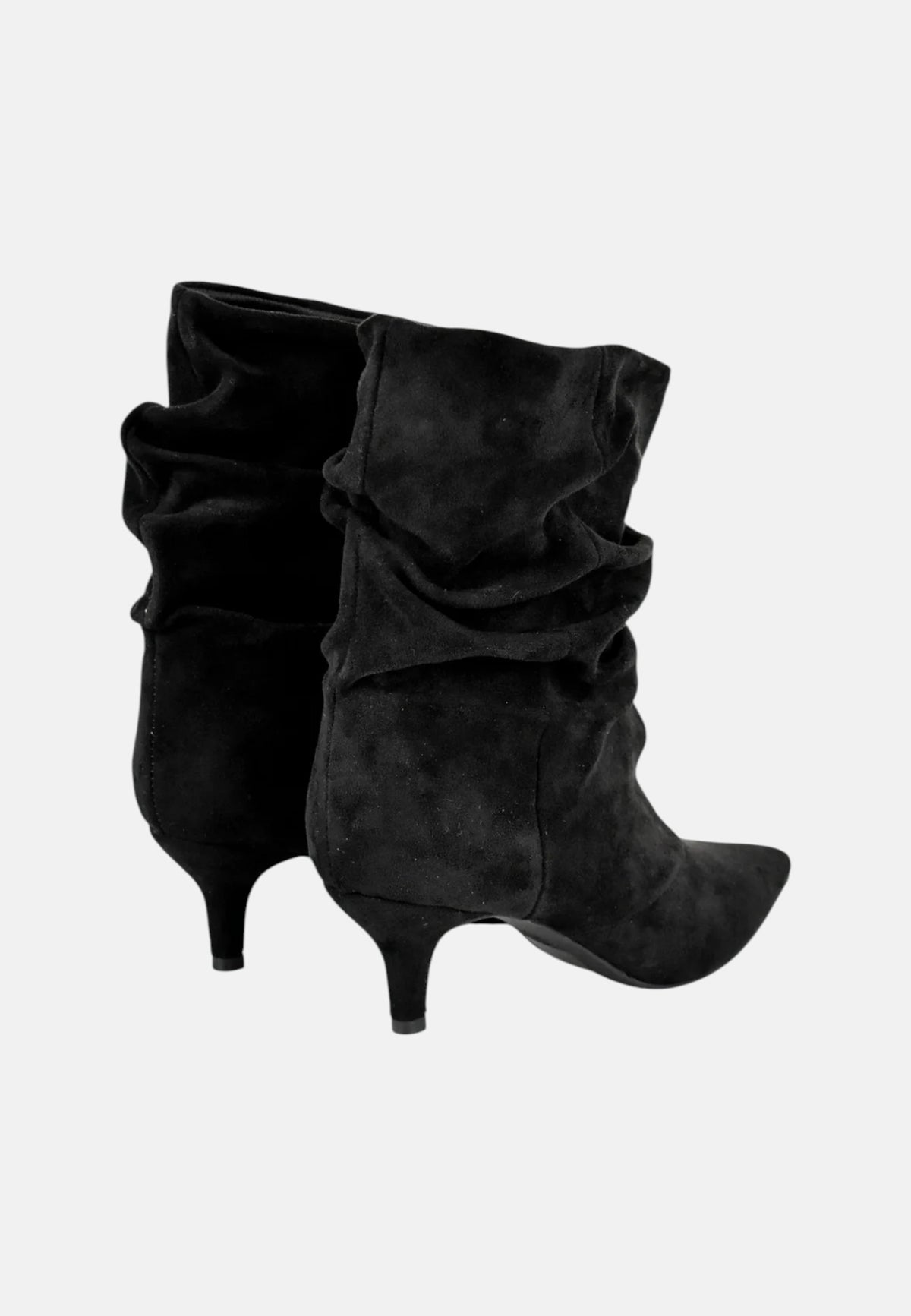 Tronchetto da Donna Scamosciato Gold&Gold Nero