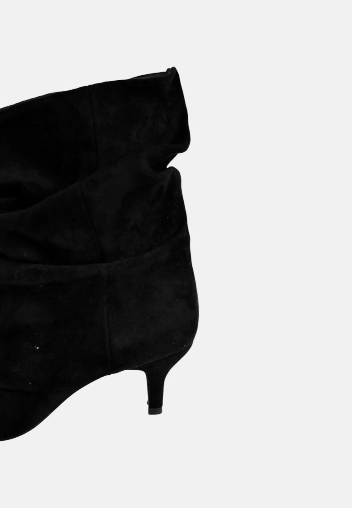 Tronchetto da Donna Scamosciato Gold&Gold Nero