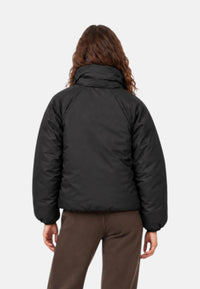 Blauer Giubbino da donna imbottito Donna Nero