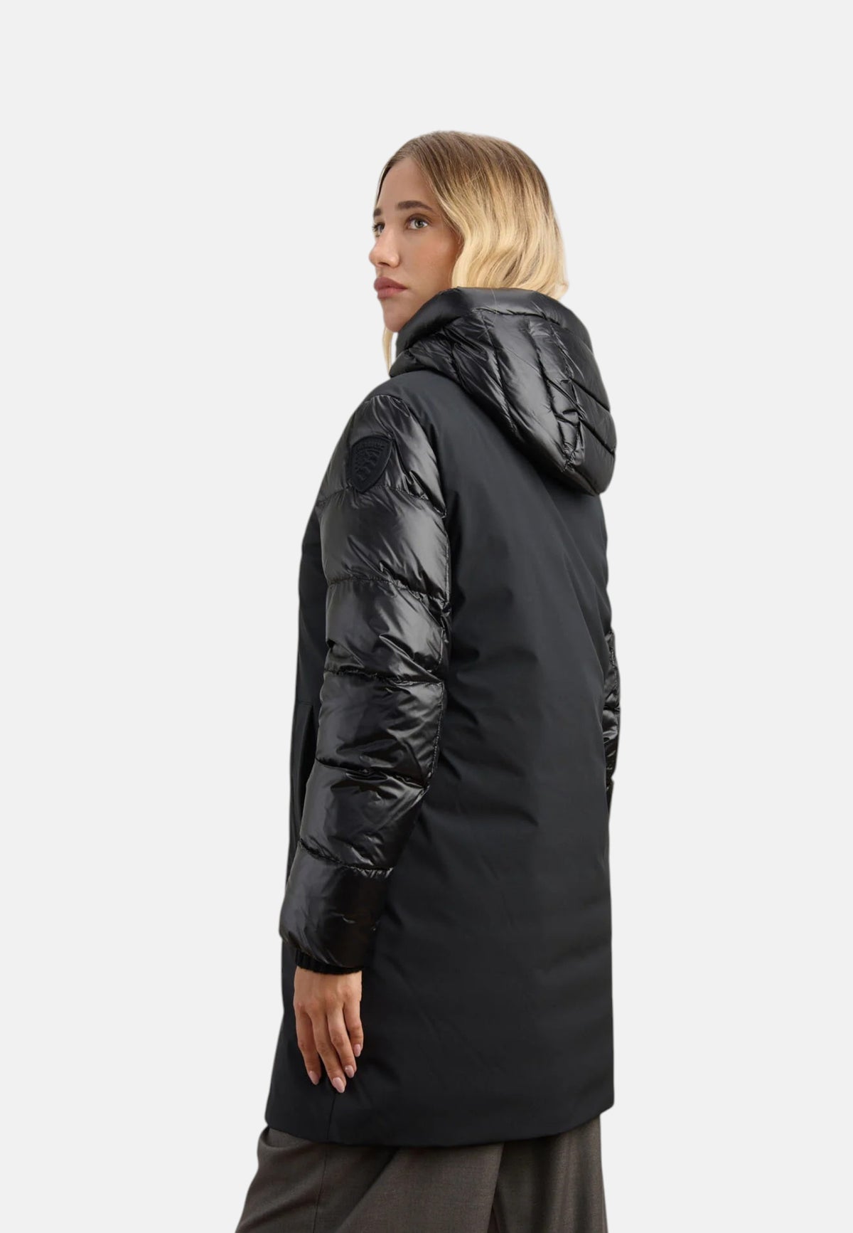 Pumino Luciod Opaco SAWYER  da Donna Blauer Nero