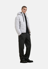 Piumino IN GRAFENE CAPITAL Blauer Uomo Bianco Ottico