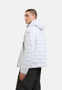 Piumino IN GRAFENE CAPITAL Blauer Uomo Bianco Ottico