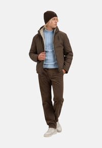 Piumino Reversibile Bicolor Da Uomo Blauer Marrone