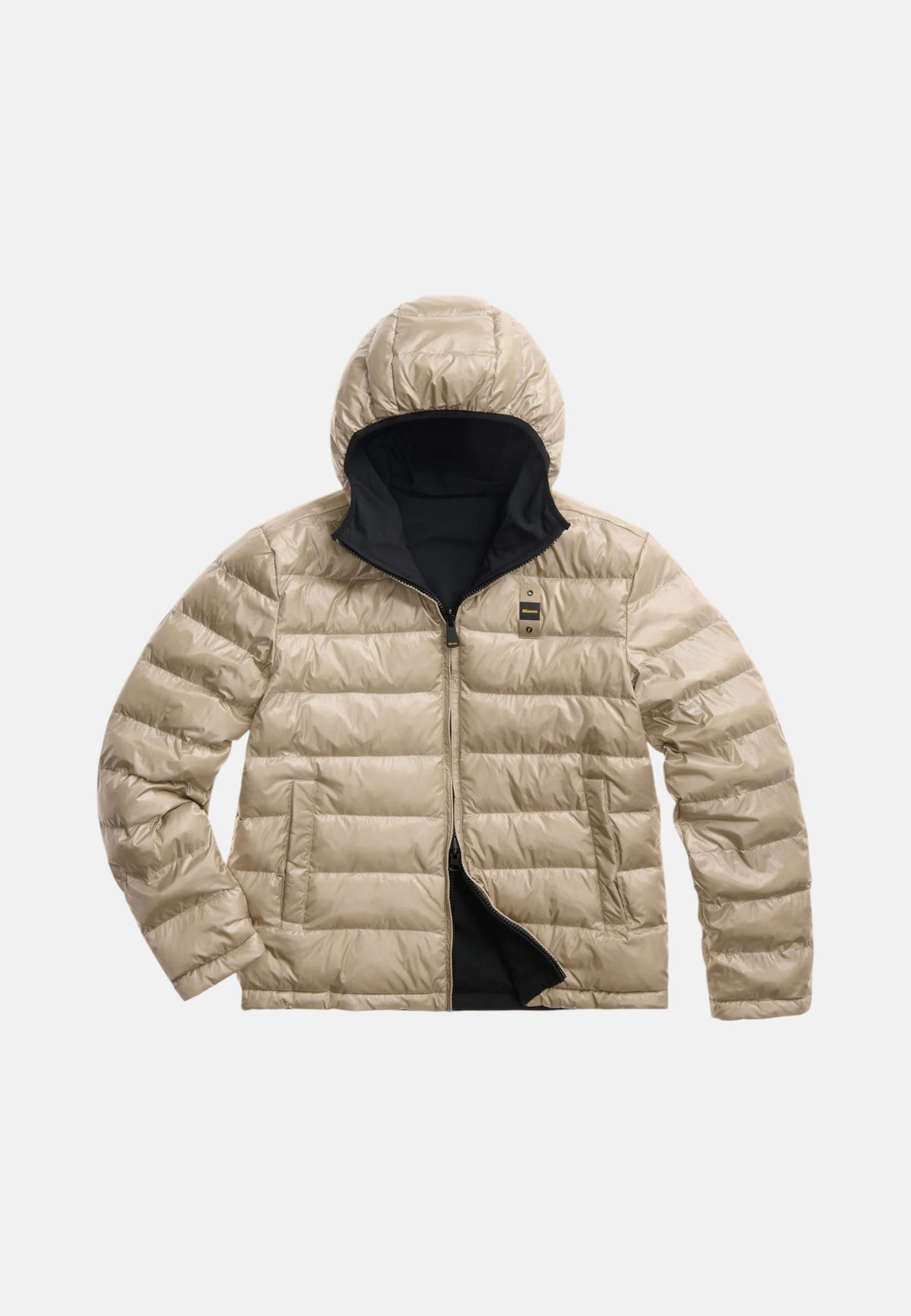 Piumino Reversibile Bicolor Da Uomo Blauer Nero