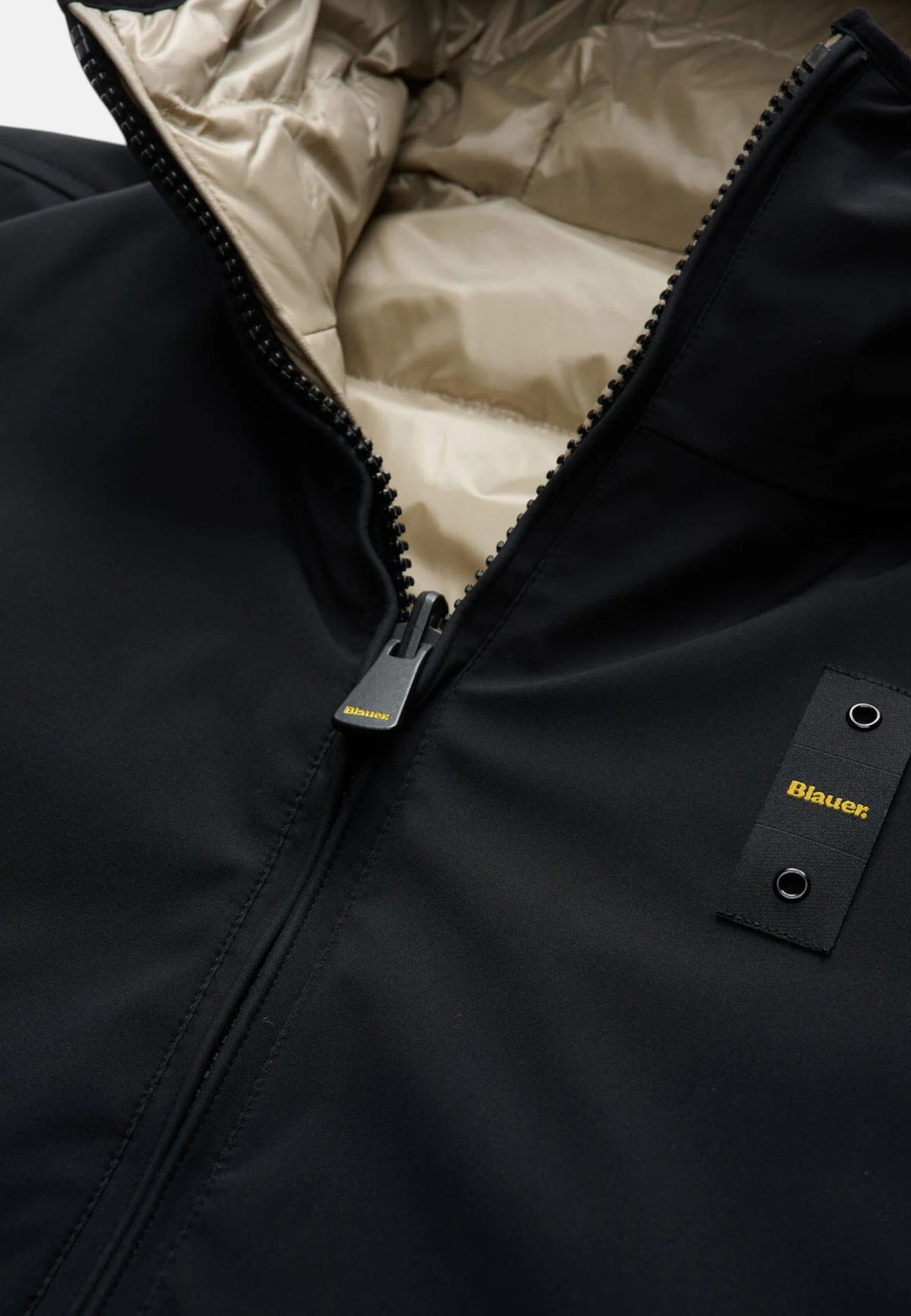 Piumino Reversibile Bicolor Da Uomo Blauer Nero