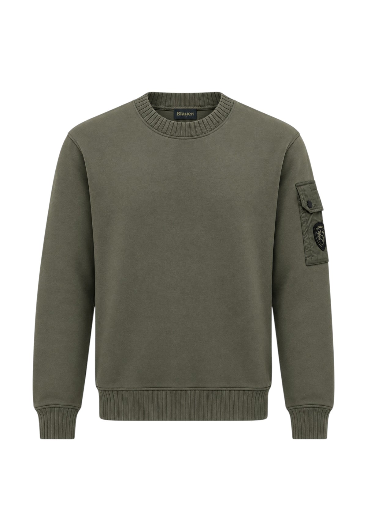Maglione da Uomo In Cotone e Scuba Blauer Nero Inchiostro
