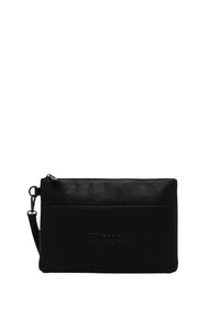 Blauer Pochette Da Uomo in ecopelle Black