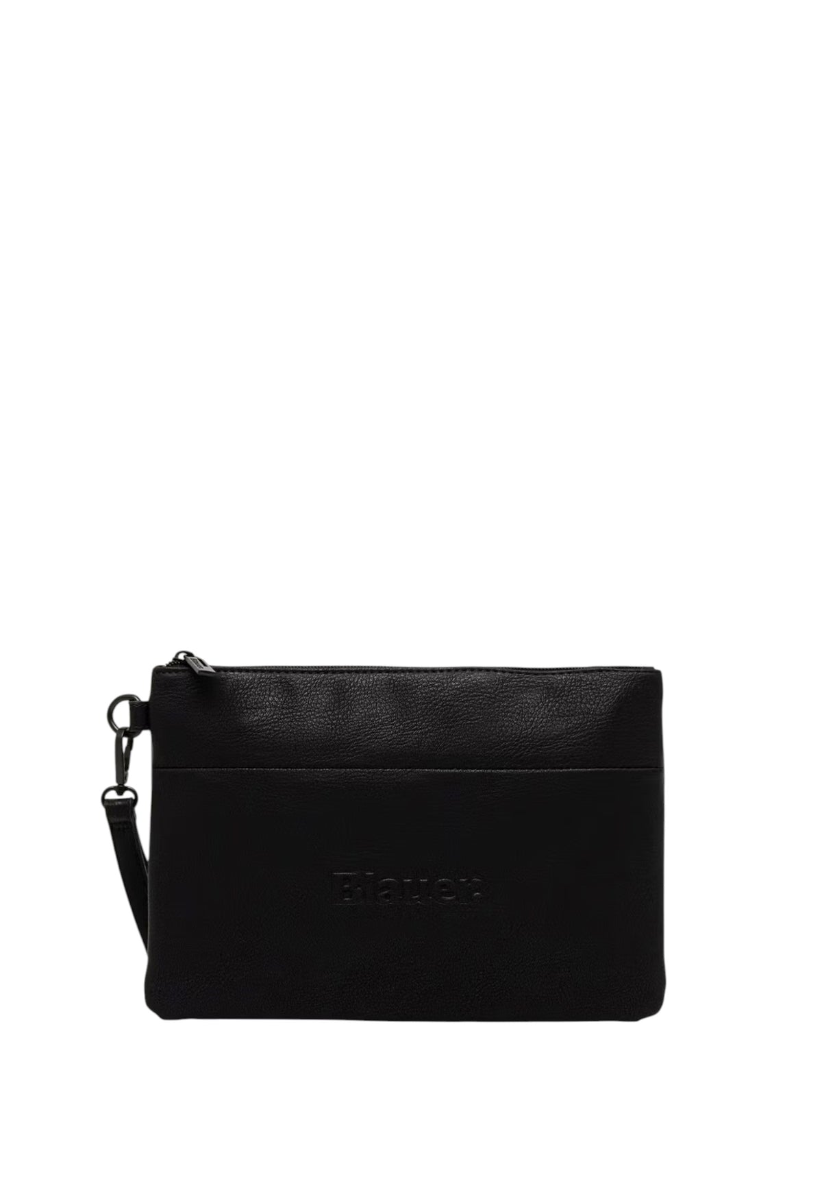 Blauer Pochette Da Uomo in ecopelle Black