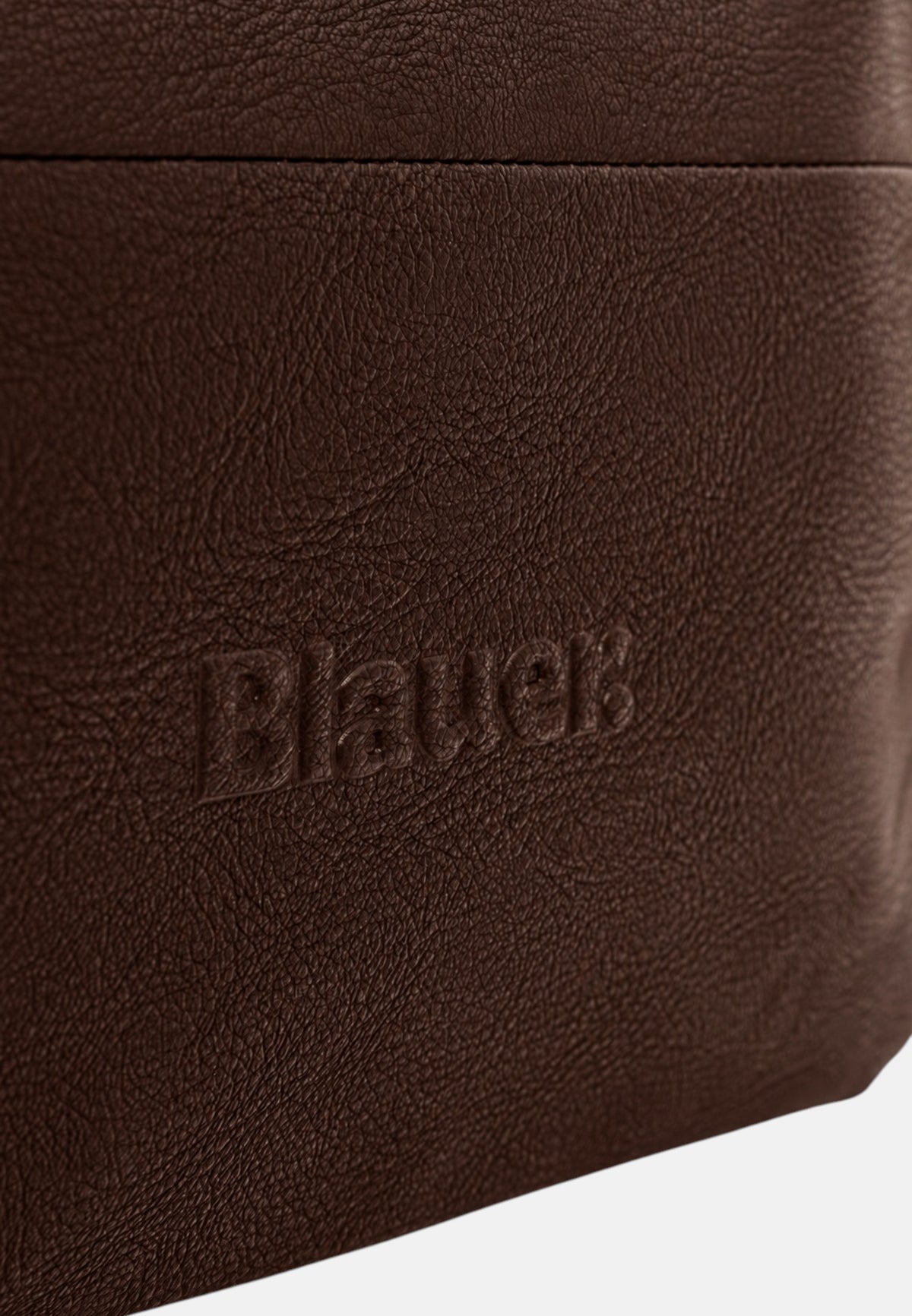 Blauer Pochette Da Uomo in ecopelle Dark Brown