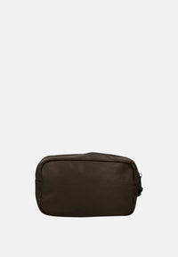 Blauer pochette in ecopelle martellata Uomo Blauer Dark Brown