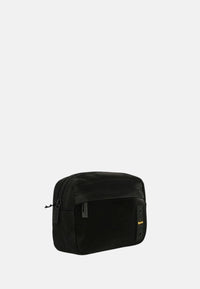 Blauer Pochette Da Uomo in ecopelle Uomo Black