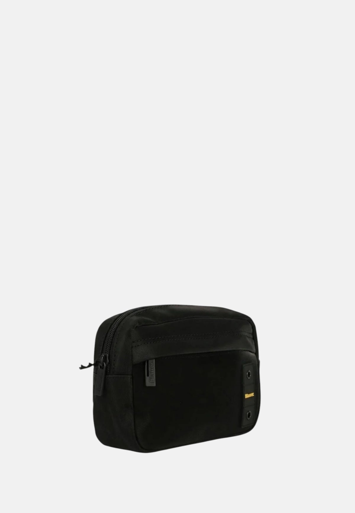 Blauer Pochette Da Uomo in ecopelle Uomo Black