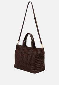 Borsa Tote da Donna Blauer con Tracolla Dark Brown