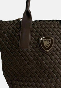 Borsa a Mano con tracolla Marrone da Donna Blauer Dark Brown