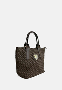 Borsa a Mano con tracolla Marrone da Donna Blauer Dark Brown
