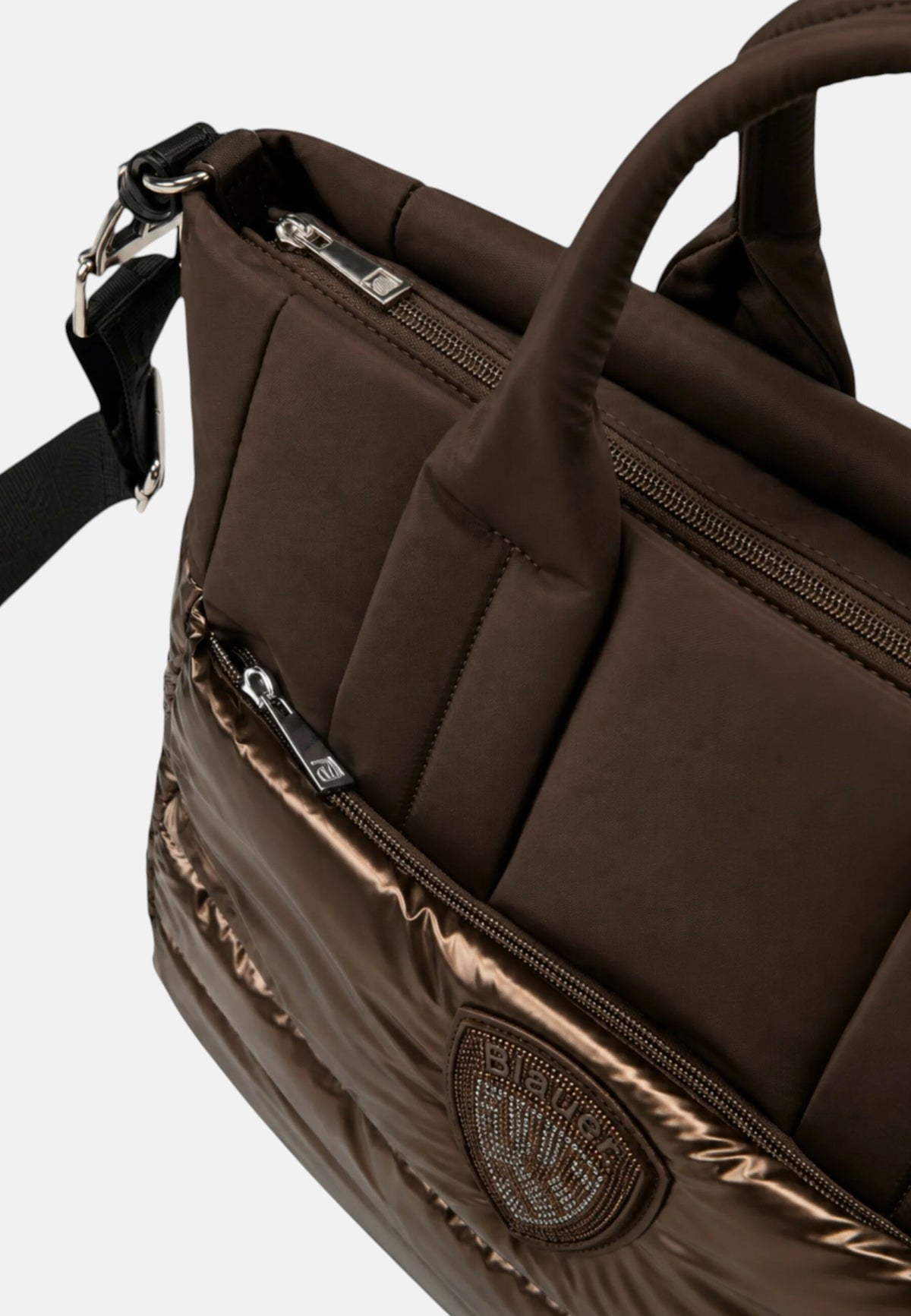 Borsa a Mano e a Tracolla Blauer Dark Brown