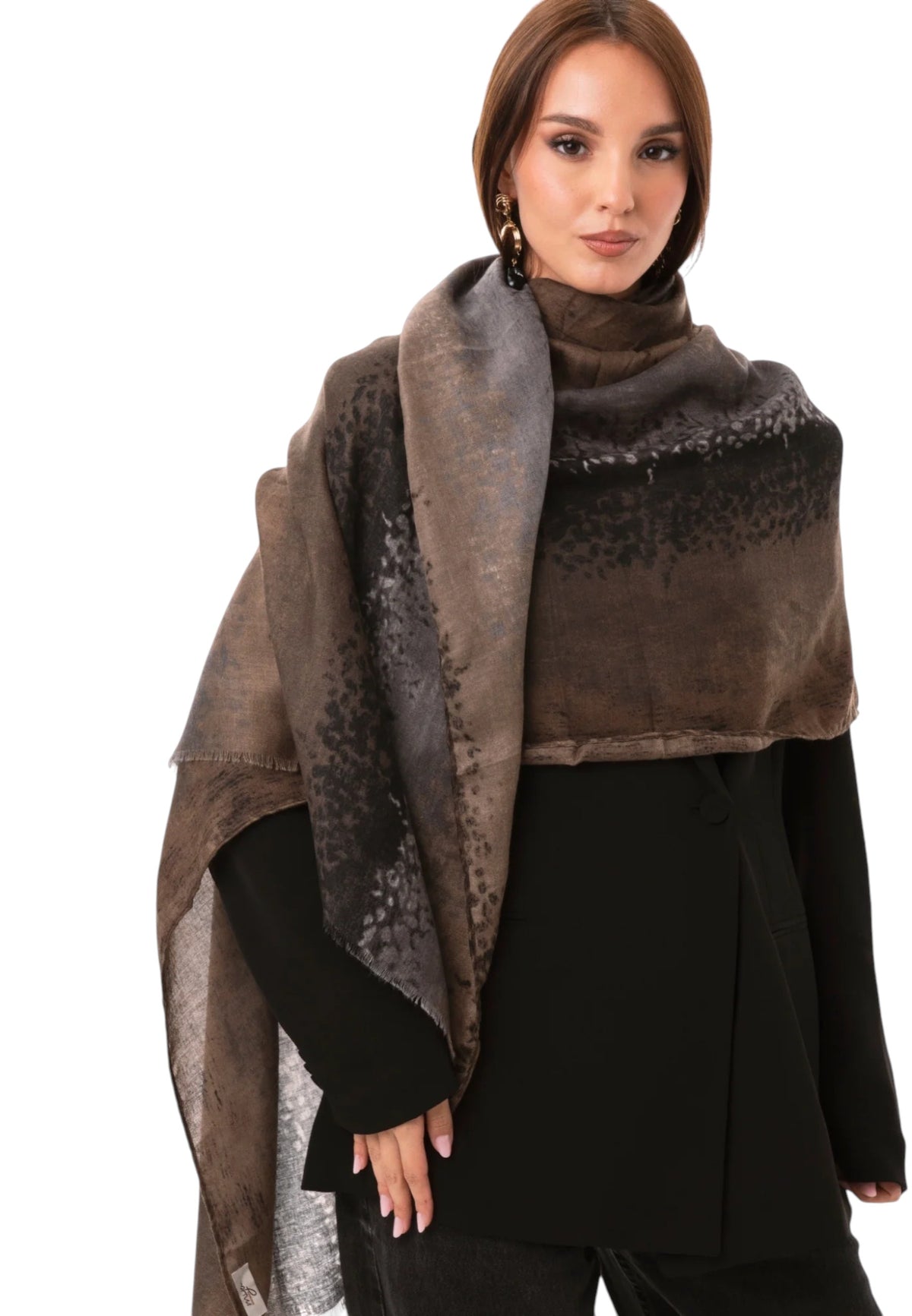 Sciarpa Mya Accessories da Donna Taupe