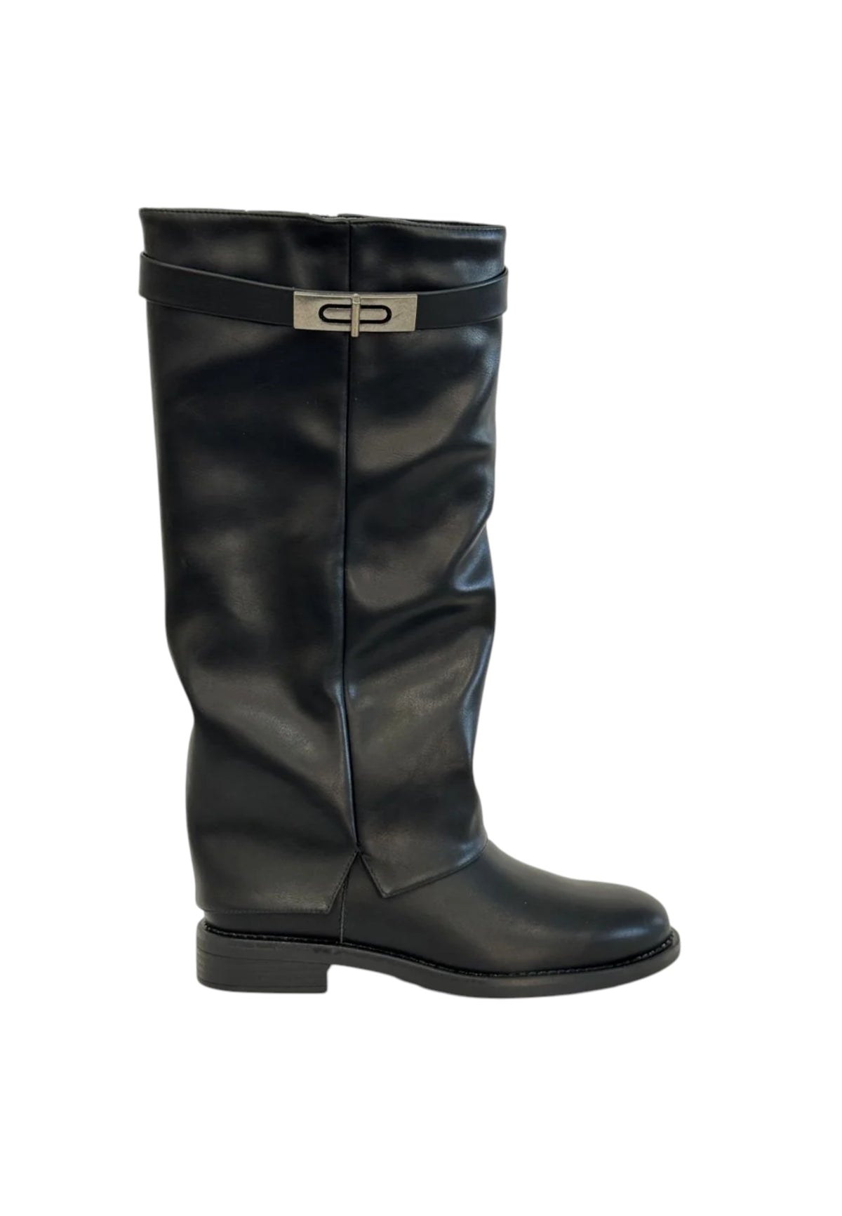 Stivali Neri da Donna in Pelle GOLD&GOLD Nero