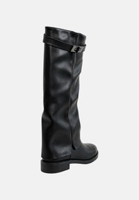 Stivali Neri da Donna in Pelle GOLD&GOLD Nero