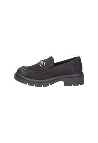 Mocassino Donna in Pelle Gold&Gold Nero