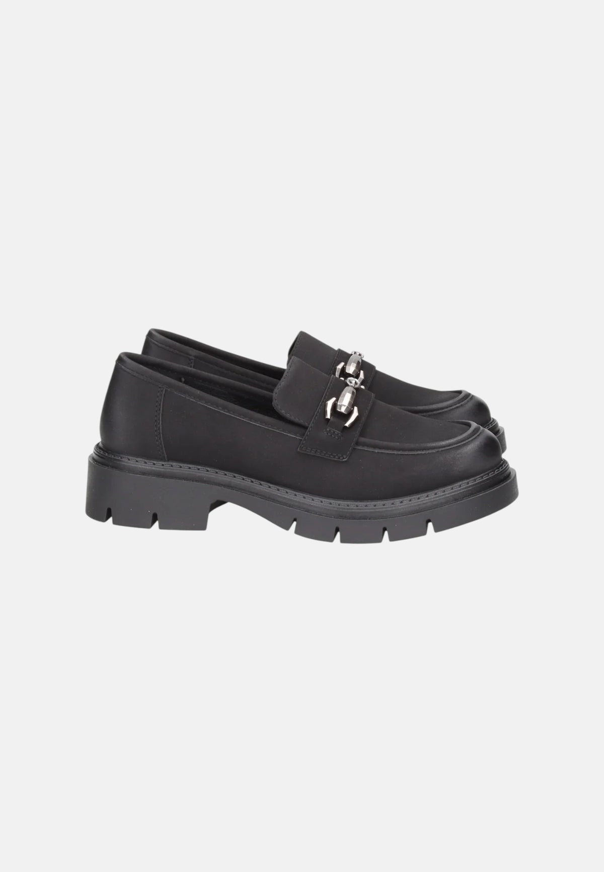 Mocassino Donna in Pelle Gold&Gold Nero