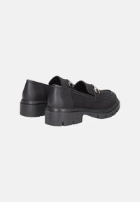 Mocassino Donna in Pelle Gold&Gold Nero