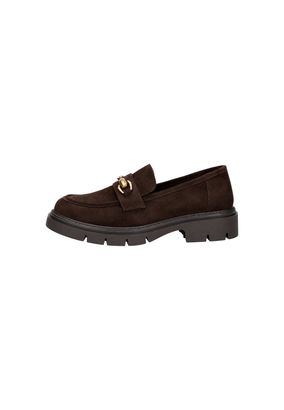 Mocassino Donna in Pelle Gold&Gold Caffe