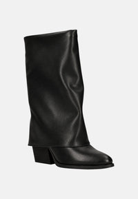 Stivali Neri in Pelle Da Donna GOLD&GOLD Nero