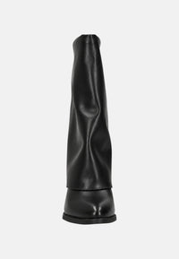 Stivali Neri in Pelle Da Donna GOLD&GOLD Nero