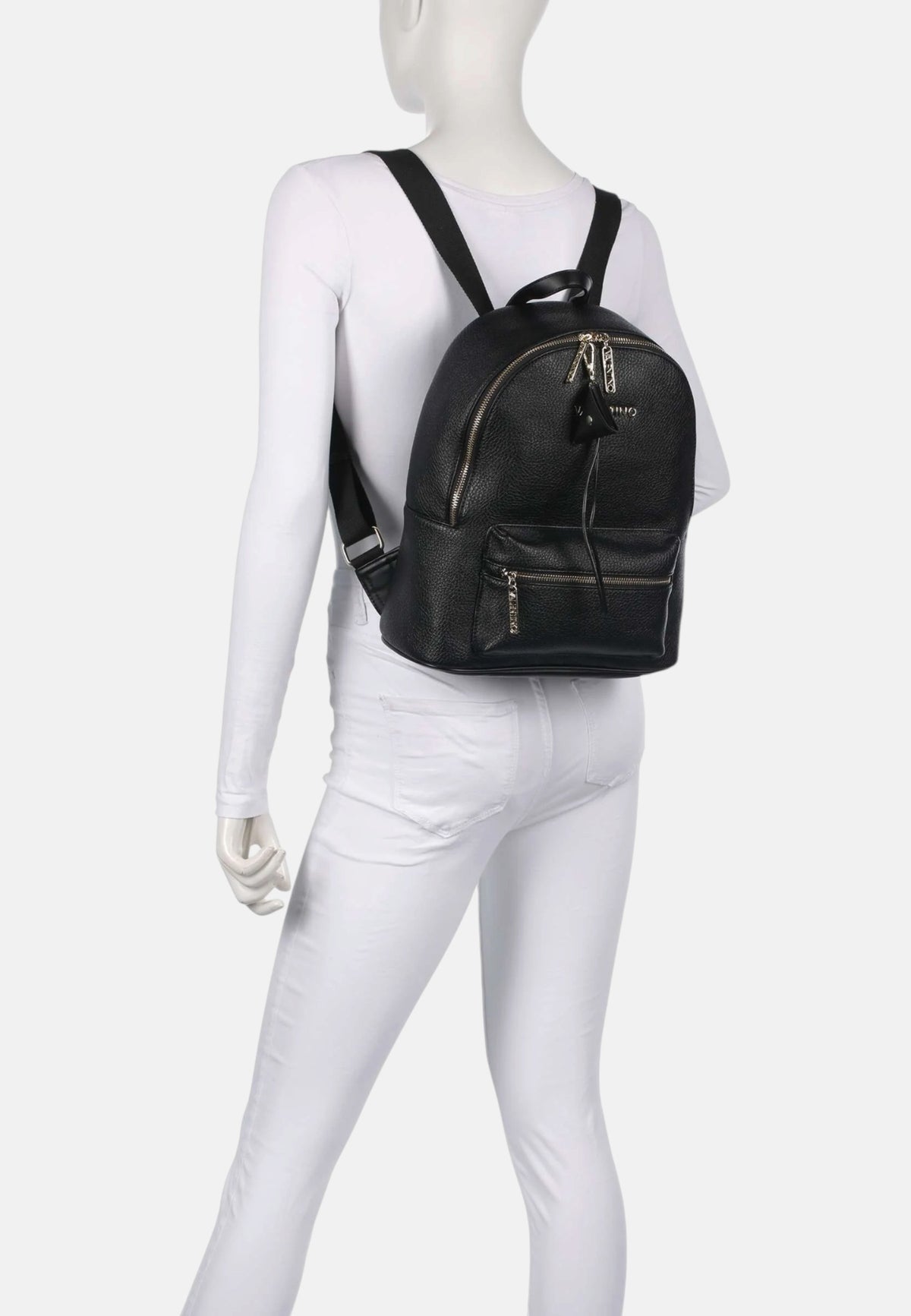 Zaino Donna Valentino in Ecopelle Nero