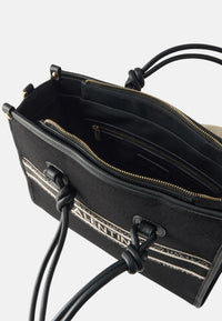 Borsa a Mano con Tracolla da Donna Valentino Nero
