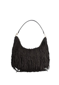 Borsa a Tracolla da donna con Frange V73 Moro
