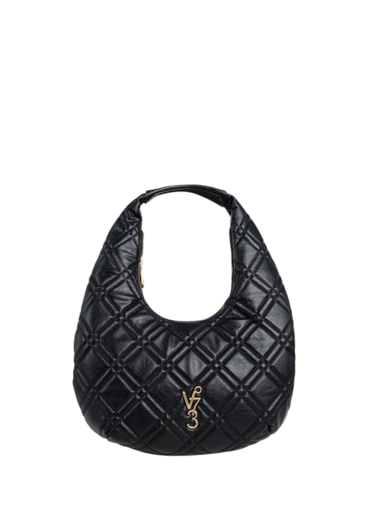 Borsa a Tracolla da donna con Frange V73 Nero