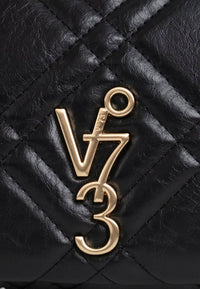 Borsa a Tracolla da donna con Frange V73 Nero