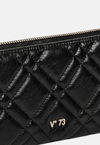 Portafogli da Donna in Ecopelle con Logo V73 Nero