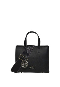 Borsa a Mano con tracolla da Donna V73 Nero