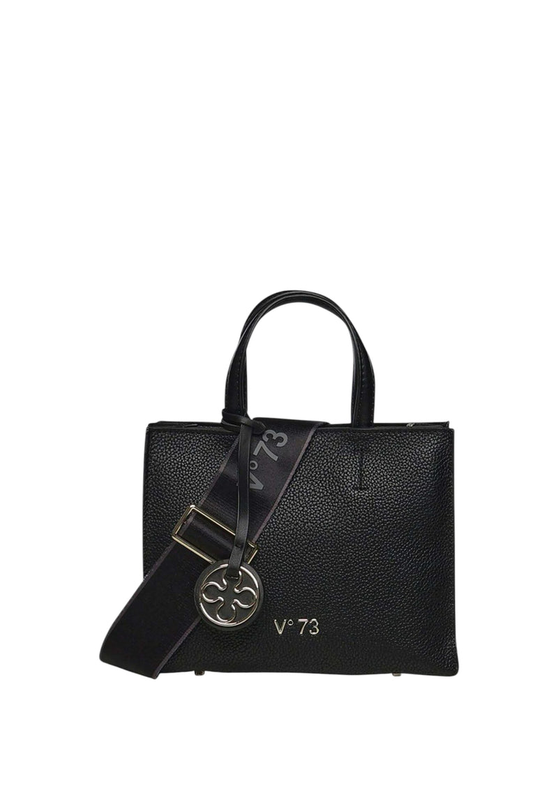 Borsa a Mano con tracolla da Donna V73 Nero
