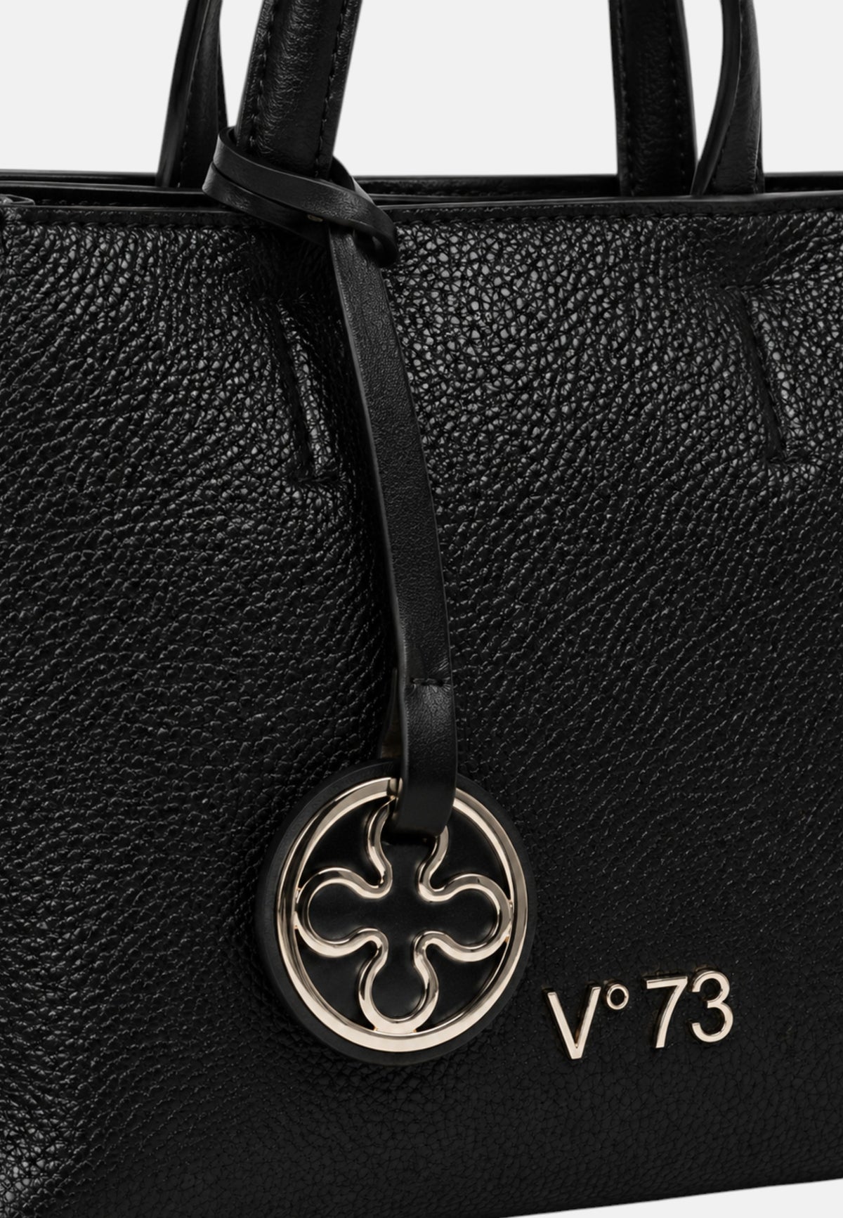 Borsa a Mano con tracolla da Donna V73 Nero