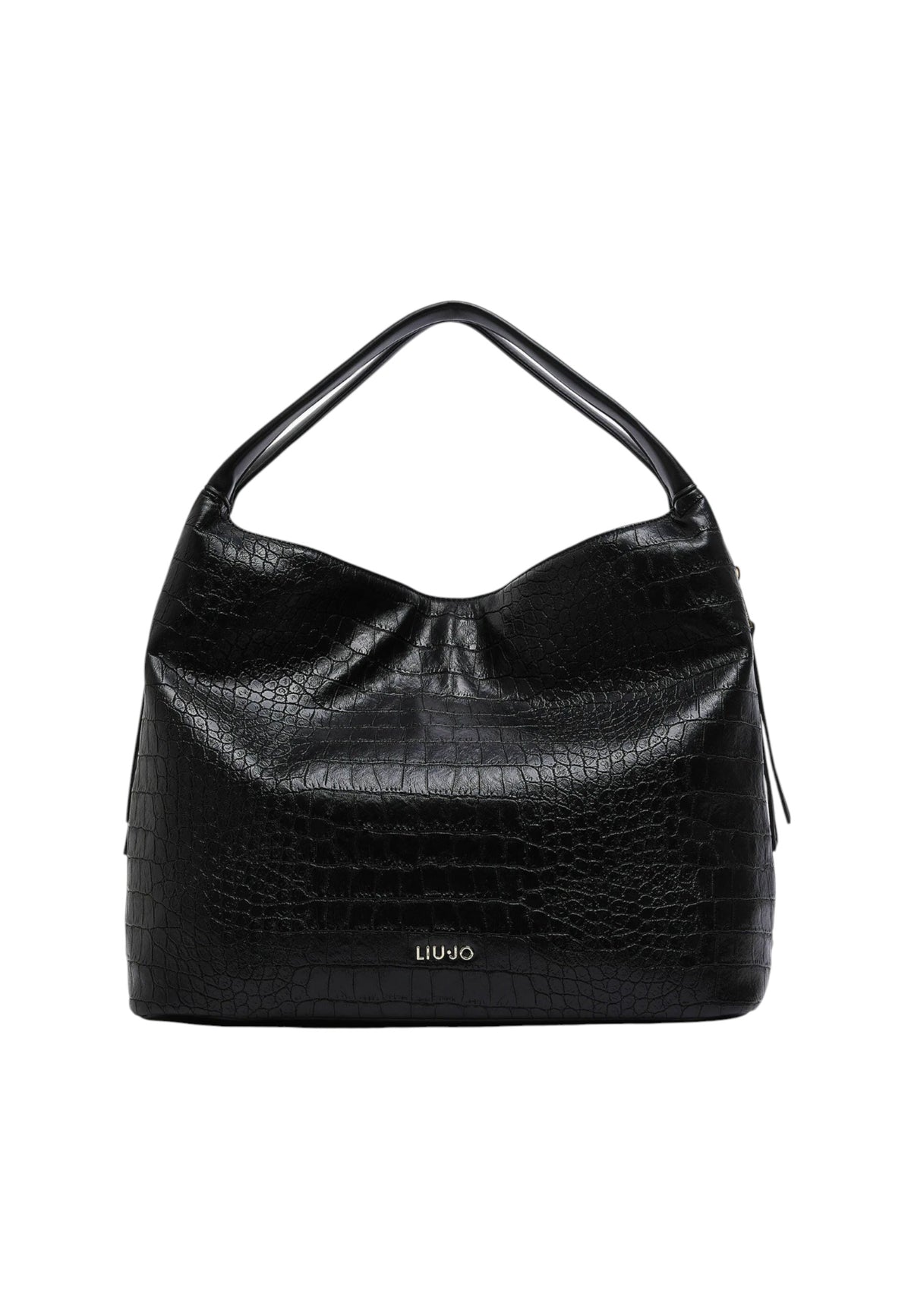 Borsa a spalla Donna Liu Jo effetto Cocco Nero