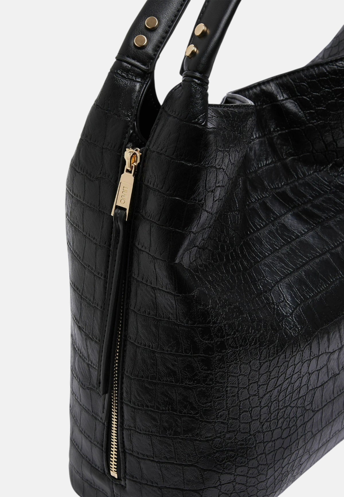 Borsa a spalla Donna Liu Jo effetto Cocco Nero