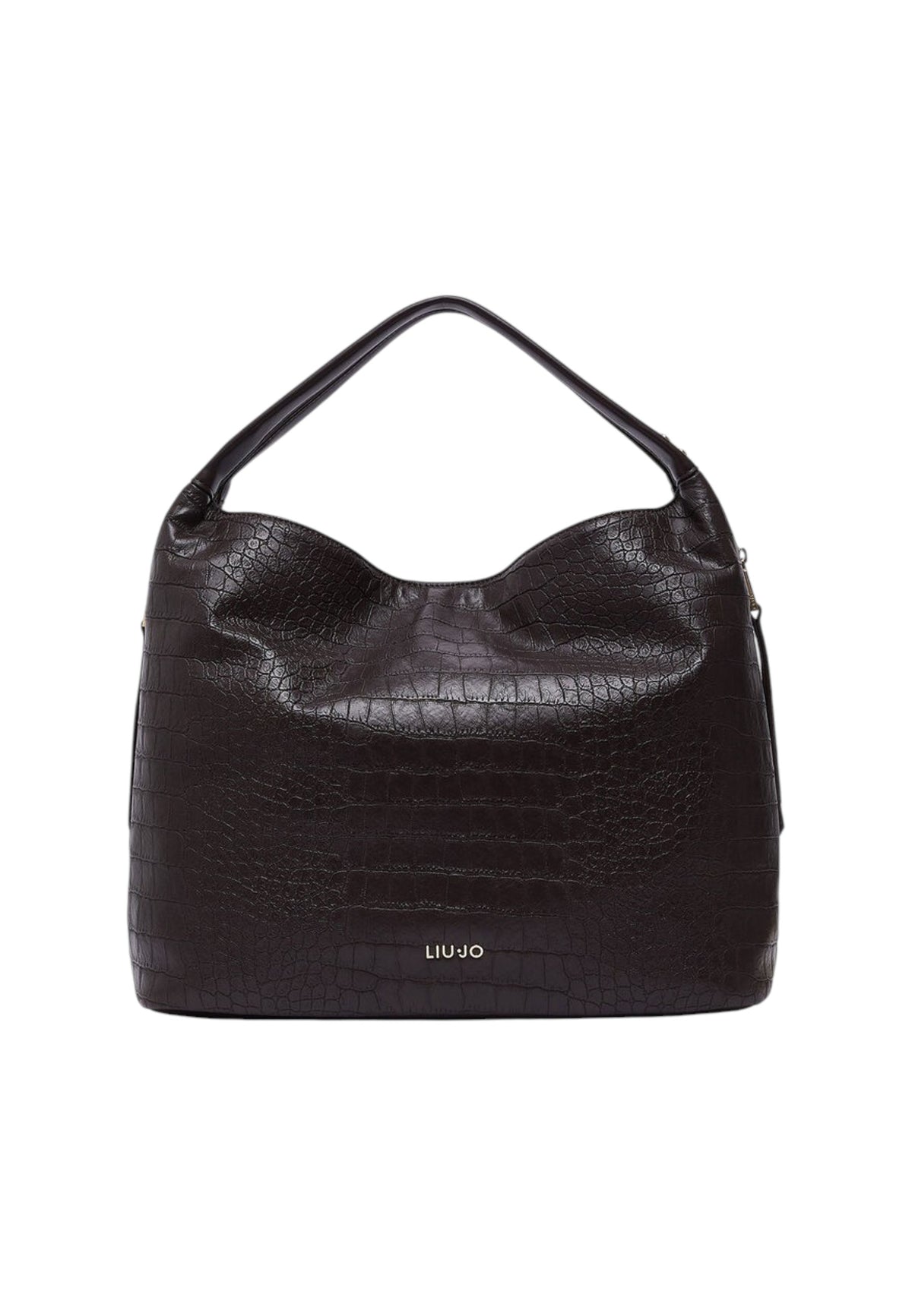 Borsa a spalla Donna Liu Jo effetto Cocco Deep Brown