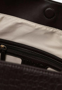 Borsa a spalla Donna Liu Jo effetto Cocco Deep Brown