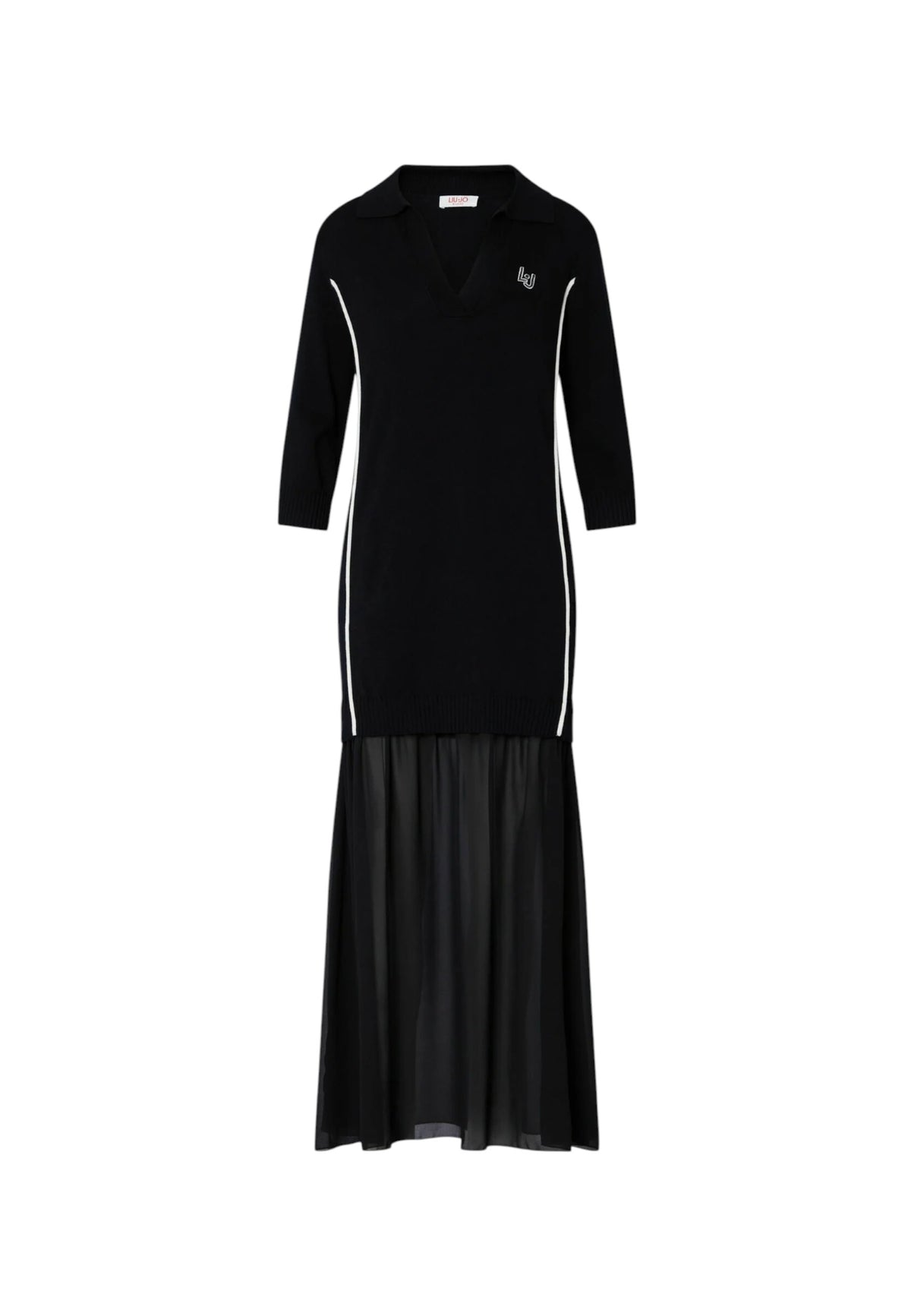 Abito Donna Liu Jo Nero/bianco