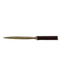 TagliaCarte Con Manico In Pelle The Bridge Cuoio