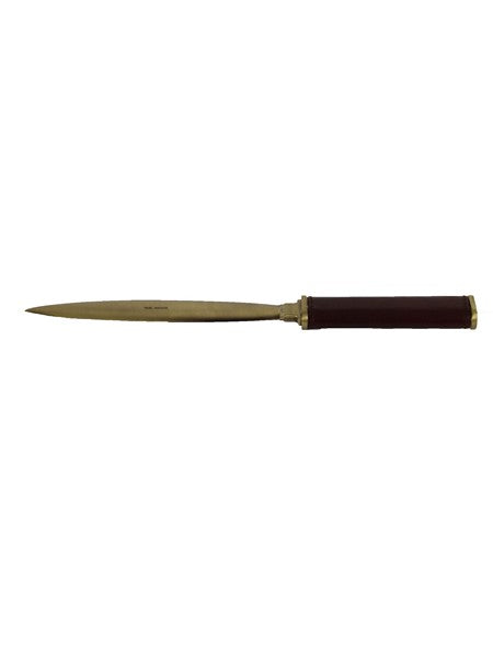 TagliaCarte Con Manico In Pelle The Bridge Cuoio