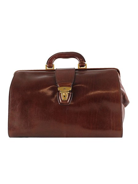 Borsa Da Medico In Pelle The Bridge Cuoio