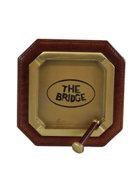 PosaCenere Rivestito In Pelle The Bridge Cuoio